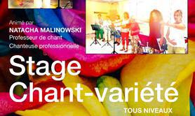 Association La Forge - Stage de chant variété