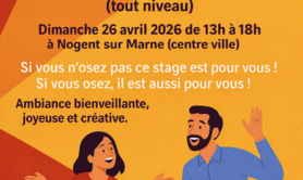 STAGE DE COMEDIE IMPROVISATIONS ADULTES 