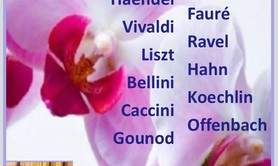 Concert : Soprano & Harpe :  C'est le Printemps ! 