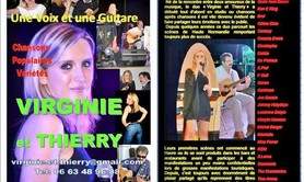 Virginie et Thierry - Duo en guitare voix
