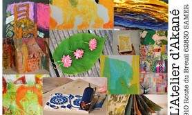 Nicole FRAYSSE Atelier d'Akané - atelier de gravure et d'arts plastiques