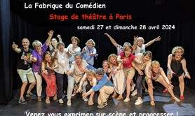 Stage théâtre impro week end avril Paris