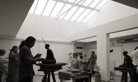 Atelier de sculpture Mainardis - cours de sculpture avec modèle vivant