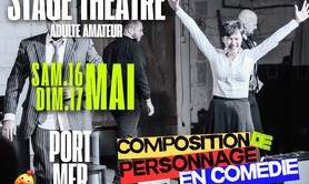 STAGE THÉÂTRE ADULTES « COMPOSER UN PERSONNAGE EN COMÉDIE »