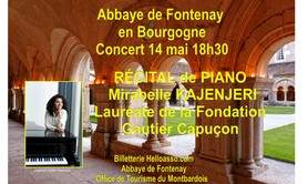 Concert à l'abbaye de Fontenay : récital de piano 