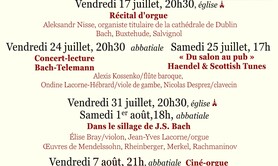 Concert-lecture, Bach-Telemann - Les Abatiades de Montebourg