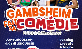 Festival Gambsheim fait sa comédie