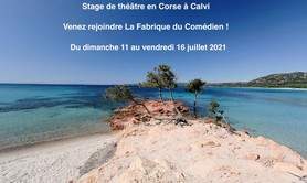 Stage theatre ete en Corse juillet 2021