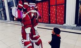 RED TORM le robot Géant  - l'animation surprenante à effet WHAOU!!!
