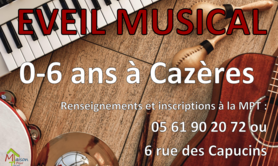 la Maison Pour Tous - atelier d'éveil musical