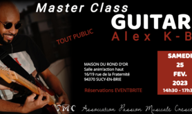PASSION MUSICALE CRESCENDO - ATELIER MASTER CLASS GUITARE