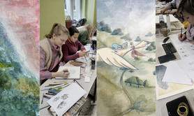 Lou Dave - Illustratrice, peintre, graphiste,cours & stages