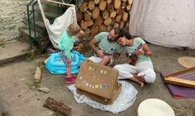 Mélissa Goigoux et Pierre Bourry - Spectacle ''Poussières d'étoiles''