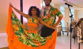 Duo Dézil - Show Tropical avec chanteur et danseuse 