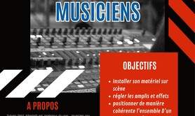 BACKLINE PRODUCTION - formation des musiciens a l'optimisation du matériel son