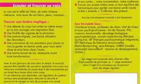 Bernadette Geay - Trouver sa Voix