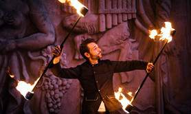 Compagnie Les Chemins de Travers - Spectacle de feu et de lumières