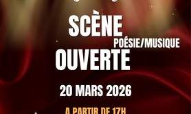 Scène ouverte poésie /musique à partir de 17h