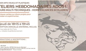 BLOoM - ATELIERS D'ARTS VISUELS & PLASTIQUES ADOS !