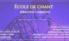 SÉBASTIEN CAMACHO - COURS DE CHANT MONTÉLIMAR
