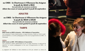 Théâtre des Rocailles - Atelier de pratique théâtrale