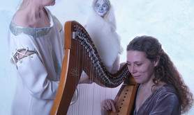 Les Fées de l'(h)être - Coeur de Glace, adaptation Andersen, marionnettes harpe