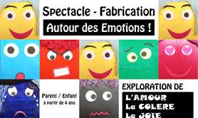 Pipelette la chaussette - Spectacle /fabrication Autour des Emotions