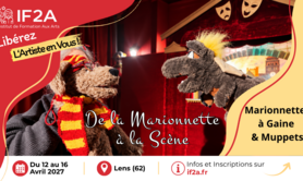De la Marionnette à la Scène : marionnette à Gaine & Muppets