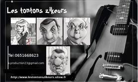 LES TONTONS ZIKEURS - Groupe de musiciens chanteurs répertoire swing et chanson fr