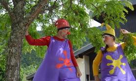 Compagnie Ois'anim - Les échassiers gonflés