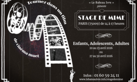Stage « Tournez dans un film de cinéma muet »