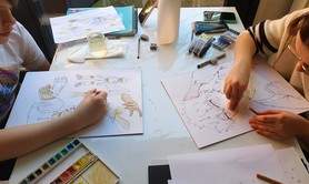 Stages BD, manga, roman graphique, vacances printemps