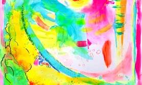 les cercles de lumière - ateliers de peinture intuitive