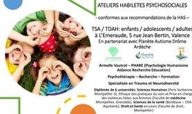 Armelle Vautrot - Habiletés psychosociales TSA TDAH