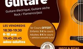 Association L'Imaginarium - Cours de guitare pour tous à la yourte 
