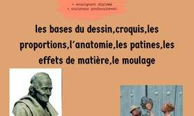 atelier d'art Merlin - ouverture d'un cours de sculpture/ modelage