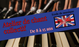 Association music Revolution - Atelier chant collectif de 8 à 15 ans 