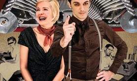 What a day ! - Duo voix (machine à écrire) et contrebasse.