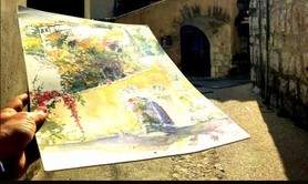 Association Sauve inspire - Peindre et Dessiner un village médiéval du Gard