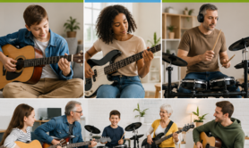 Nicolas Piot - Cours guitare, basse, initiation batterie