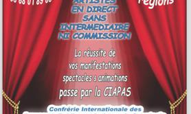 CIAPAS -  ASSOCIATION D'ARTISTES DE TOUTES DISCIPLINES