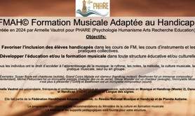 Armelle Vautrot - PHARE Formation - Formation Musicale Adaptée au Handicap (FMAH, marque déposée