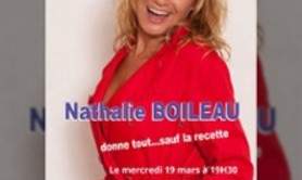 Nathalie Boileau Donne Tout... Sauf la Recette - La Divine Comédie, Paris
