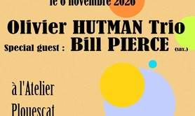 Olivier Hutman Trio invite le saxophoniste Bill Pierce