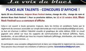 Concours d'affiche pour Blues Rock Festival 2018