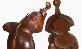 Eric Stambi - Sculptures-pierre-bronze