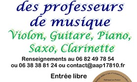 CONCERT DES PROFESSEURS DE MUSIQUE DE L'AAP
