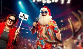 Le père noël a un incroyable talent