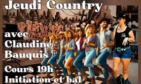 Claudine Bauquis - Initiation et bal country