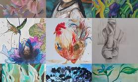 Les toiles * de Val-Art - Ateliers peinture / dessin tout niveau